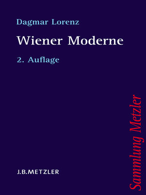 cover image of Wiener Moderne